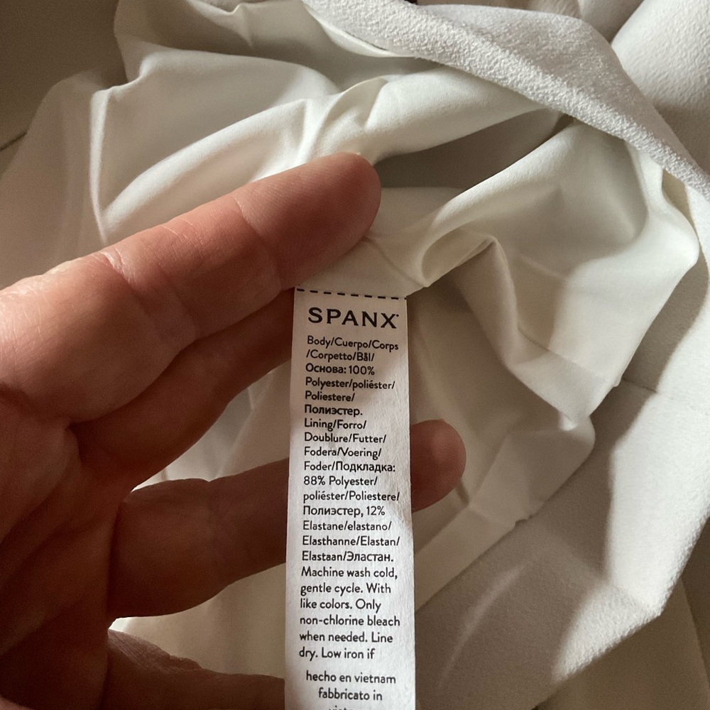 SPANX Opacity Crepe Wrap Blazer. NWT. Size S/P - Picture 7 of 11